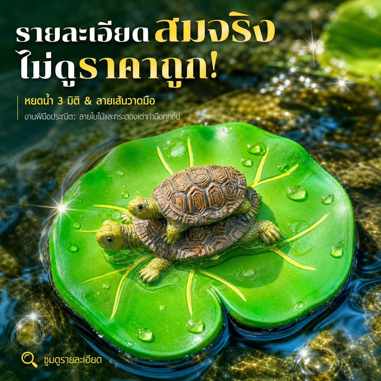 ตุ๊กตากบเรซิ่น
