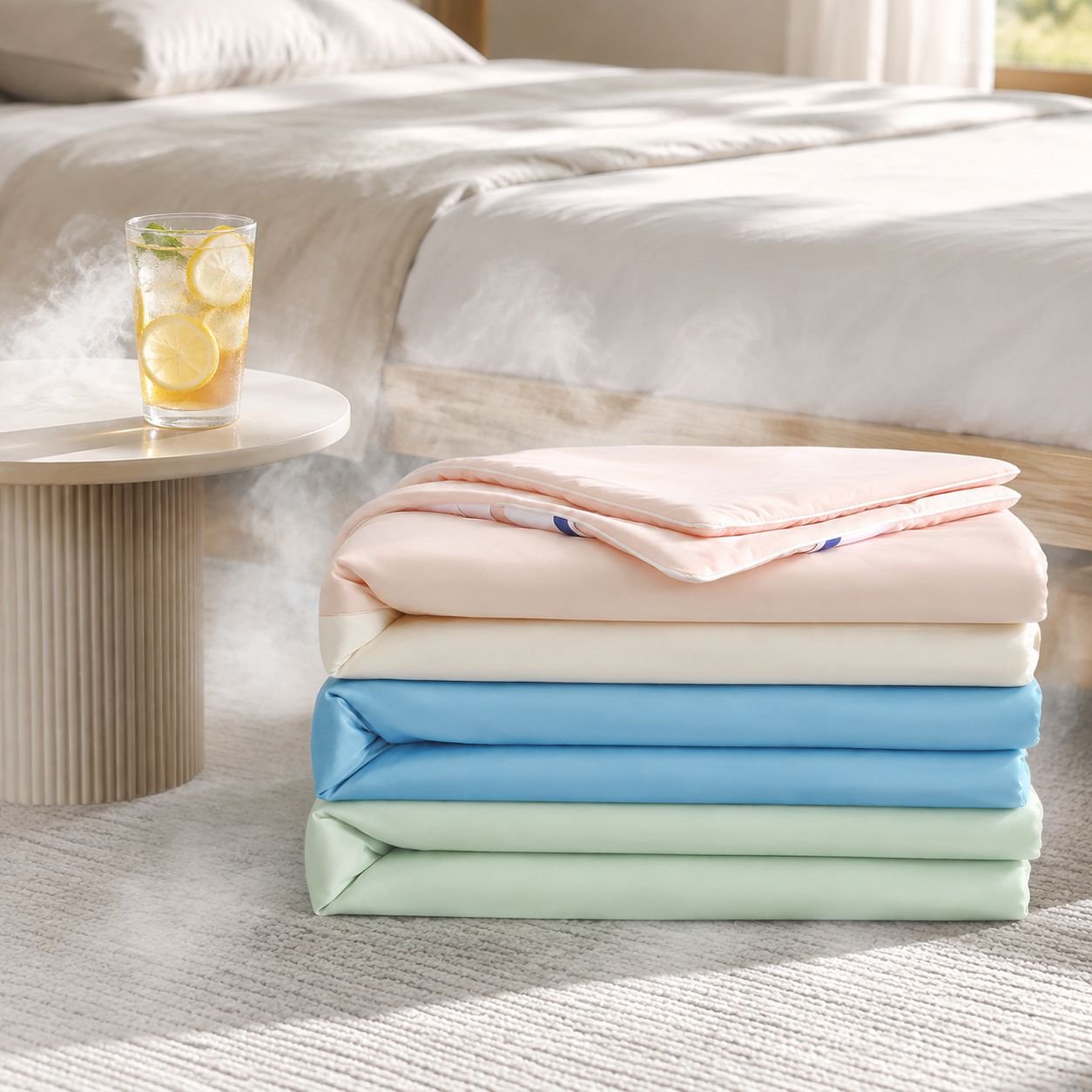 Ice cream thin summer quilt