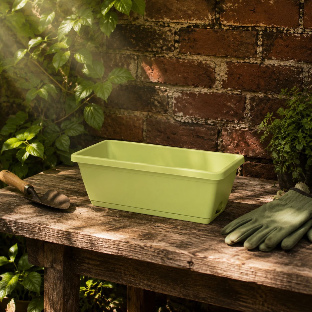 Multiple size pots for flowers and vegetables