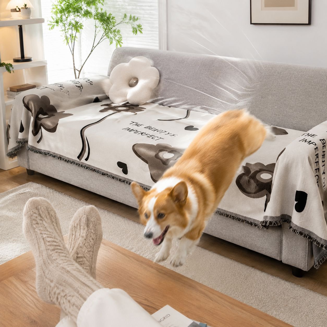 Nordic Style High-End All-Inclusive Sofa Cover Cloth Towel