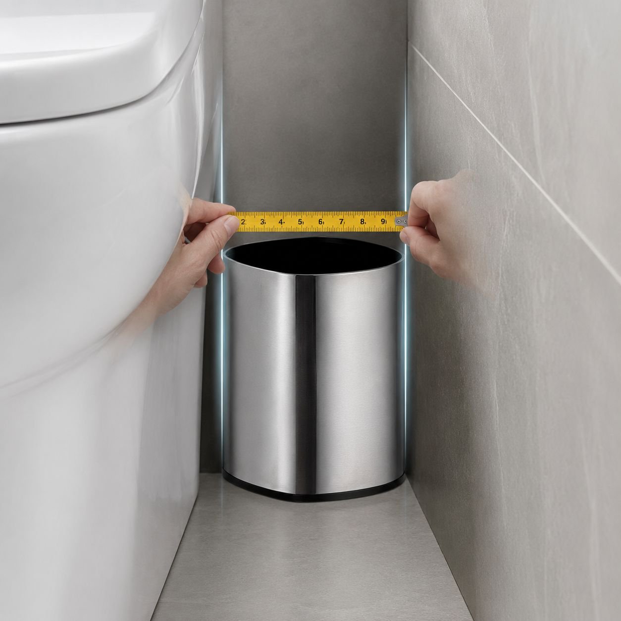 Trash bag holder and cleaning supply organizer