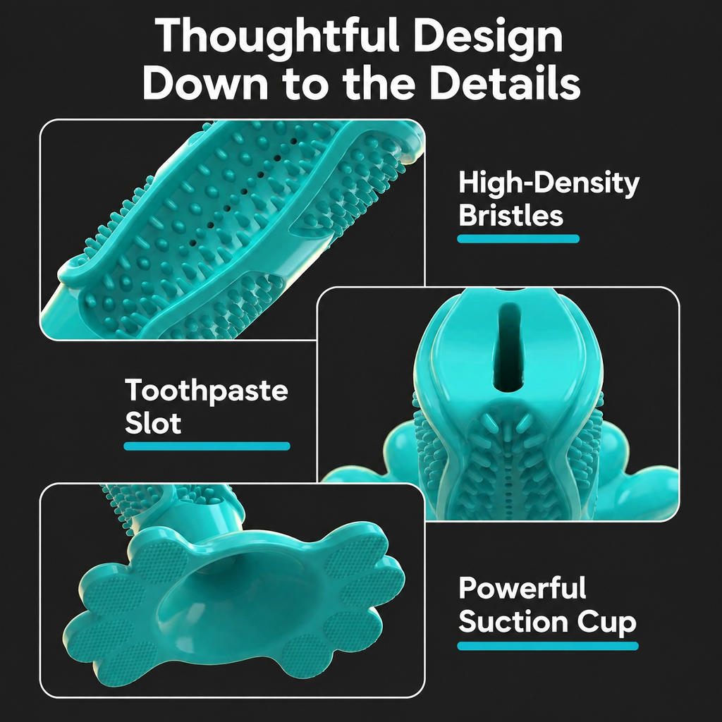 Pet supplies, durable chew sticks, dog toothbrushes, TPR pet toys, Teddy suction cup dog toys