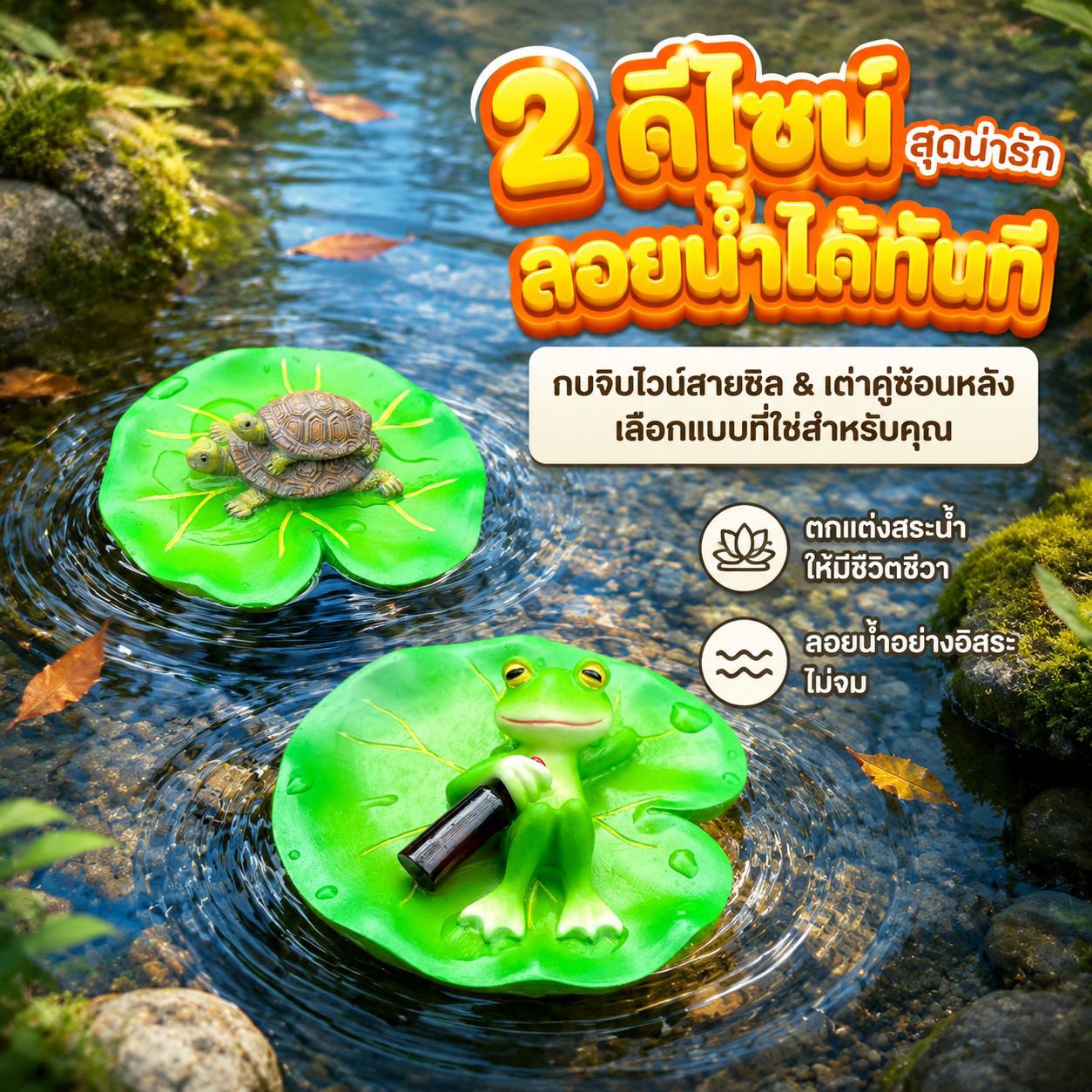 ตุ๊กตากบเรซิ่น