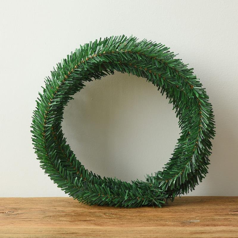 Christmas rattan decorations