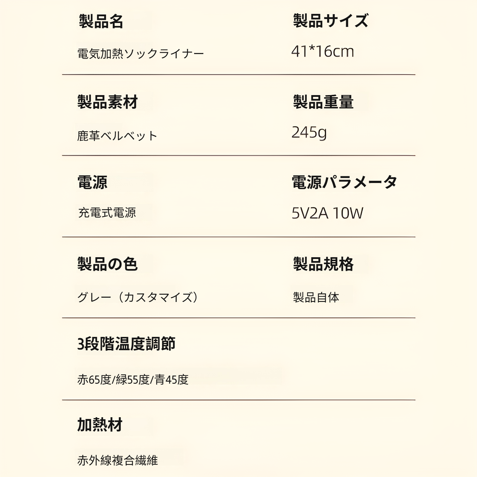 USB充電式加熱ソックスの使用イメージ