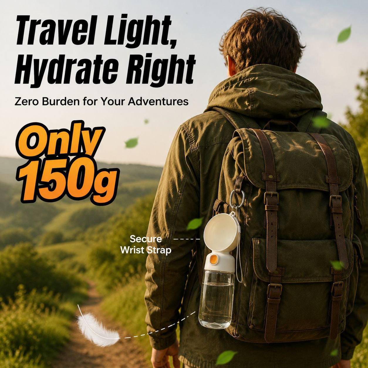 Portable Pet Dog Travel Water Bottle