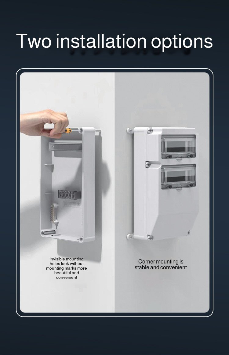 Durable power socket box for industrial applications
