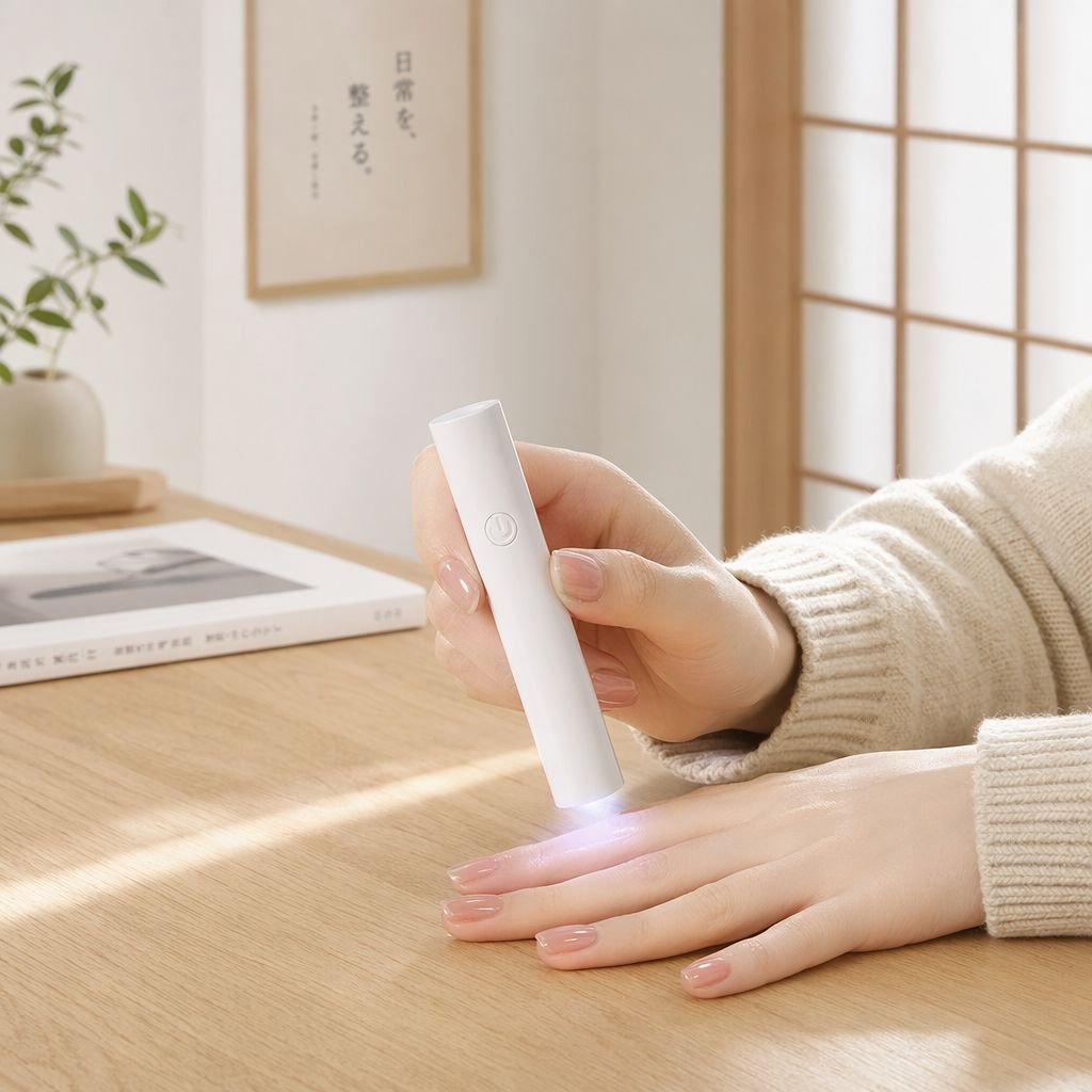 持ち運び可能充電式ハンドヘルドネイルランプ