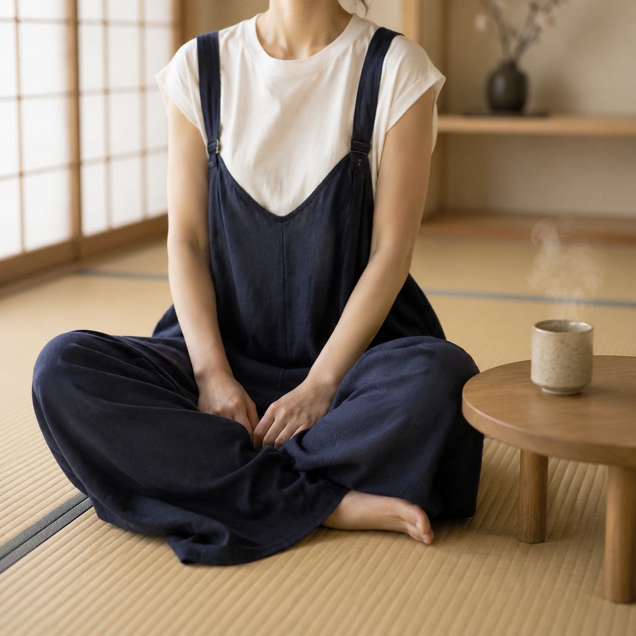 新作オールインワンの着用イメージ