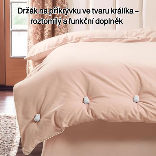 Bezestopý zapínání na prošívanou deku