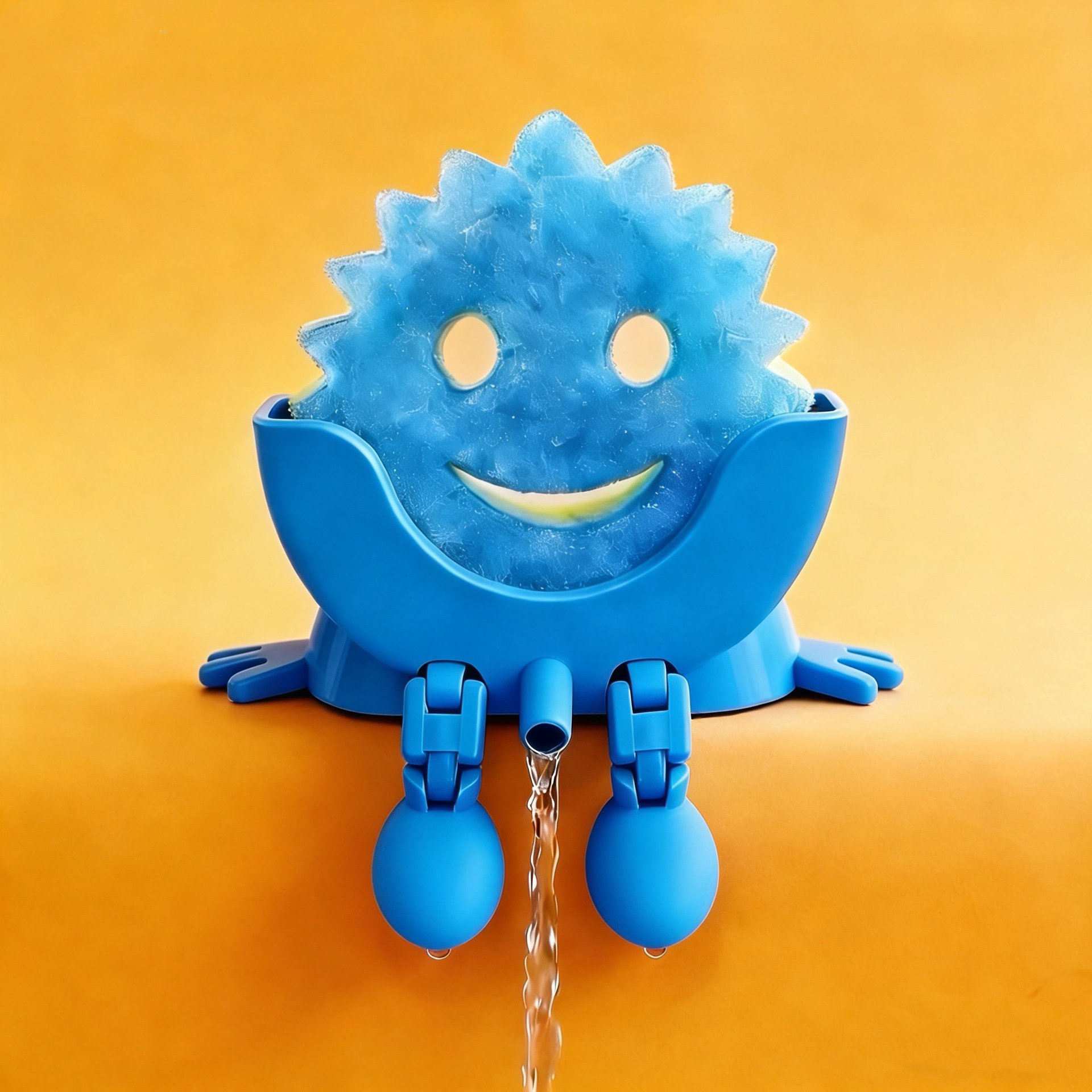 手洗い用スポンジラック 3Dシンク用スポンジ収納ラック キッチン