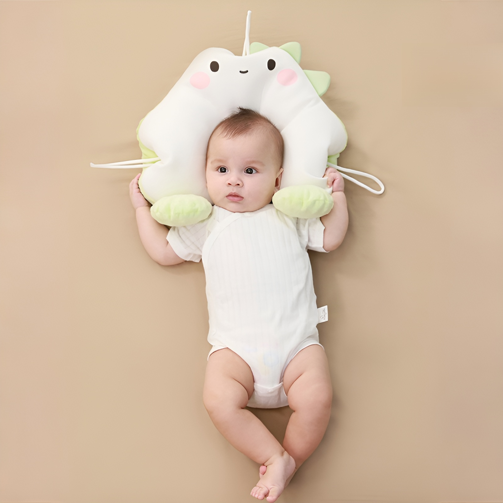 赤ちゃん形状まくら 新生児用 快適な睡眠枕 0-6ヶ月~1歳向け