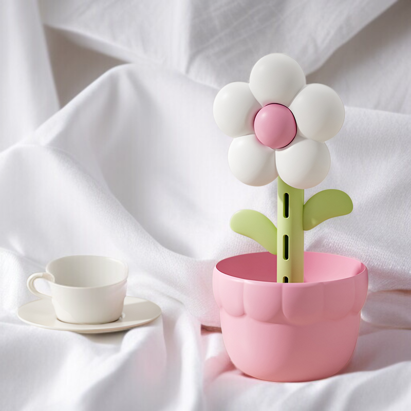 おしゃれなフラワーモチーフの加湿器詳細