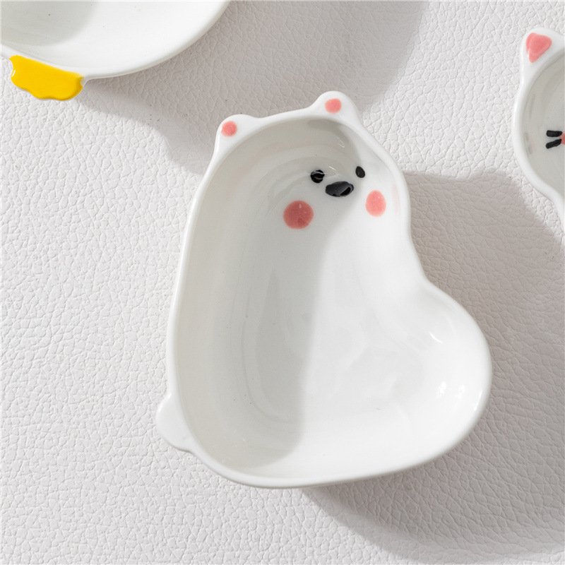 Creative Animal Small Ceramic Snack Plate