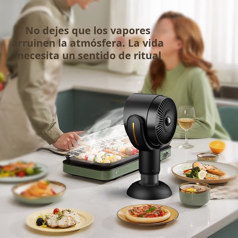 Nuevo mini extractor de humo de escritorio