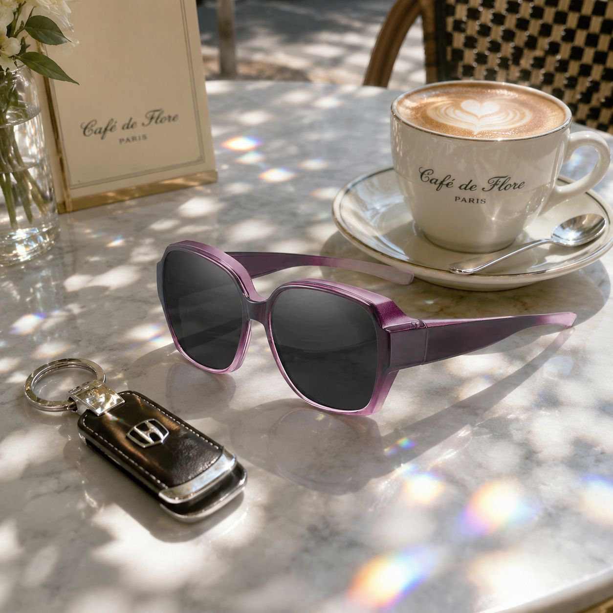 Polarisierte Sonnenbrille für Damen mit Myopie