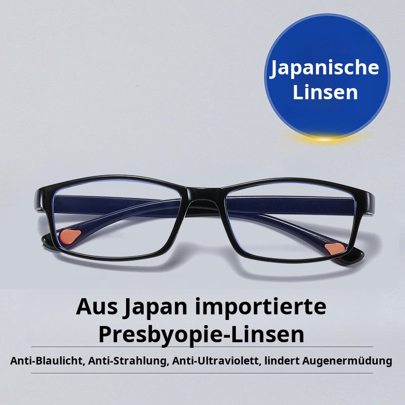 Anti-Blaulicht Anti-Strahlung Lesebrille Unisex Ermüdungshemmend