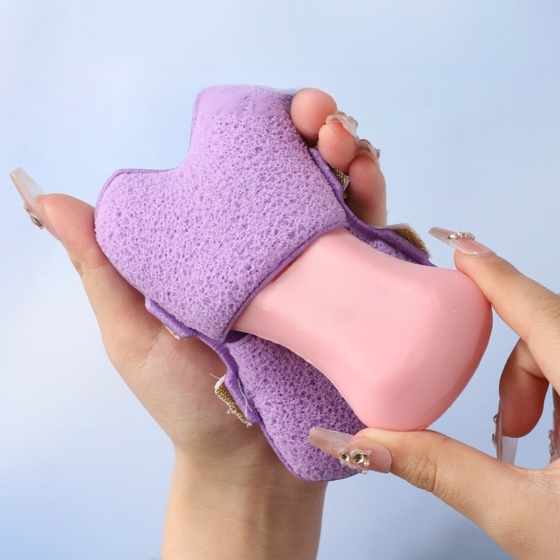  Esponja de baño exfoliante para adultos