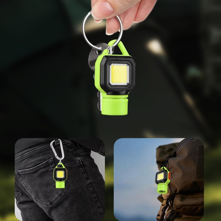 携帯型防水ミニライトキーホルダー