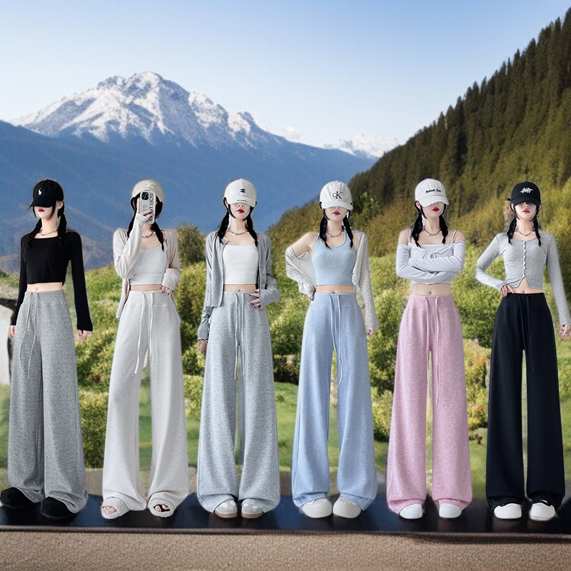 봄가을 데일리룩 와이드 팬츠