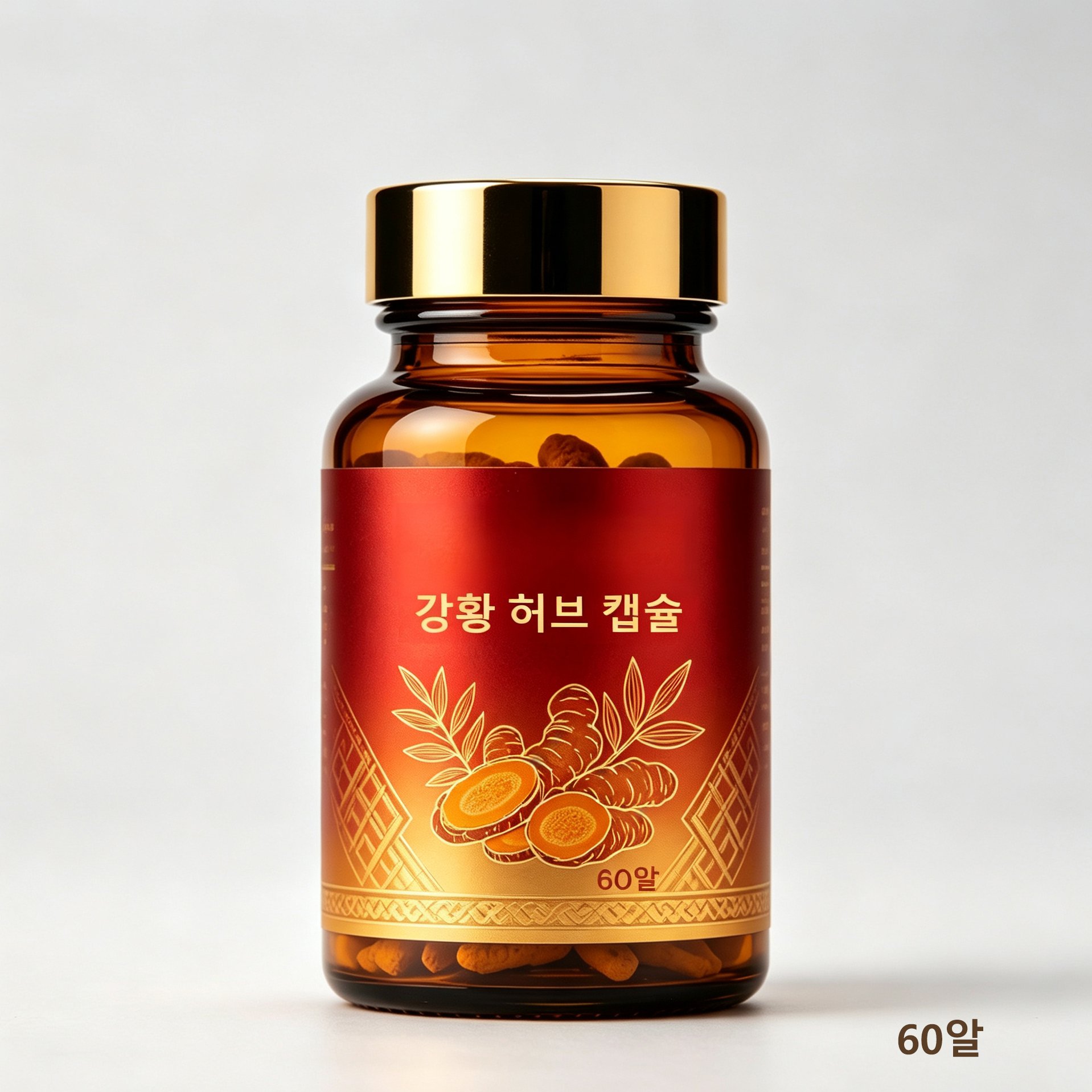 커큐민 영양 캡슐 제품 이미지