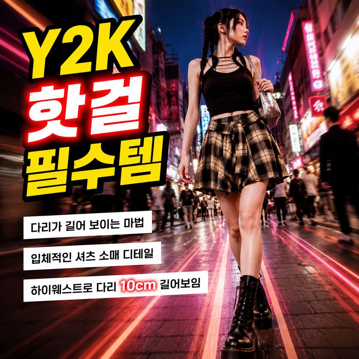 여름 신상 여성 우아한 반바지 치마