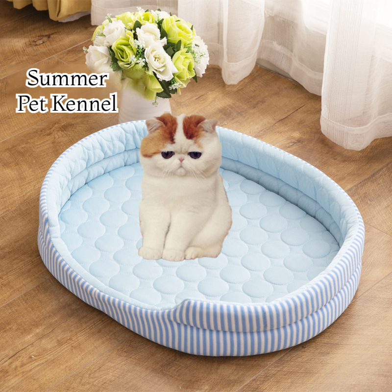 Cooling Ice Silk Pet Mat for Cats and Dogs