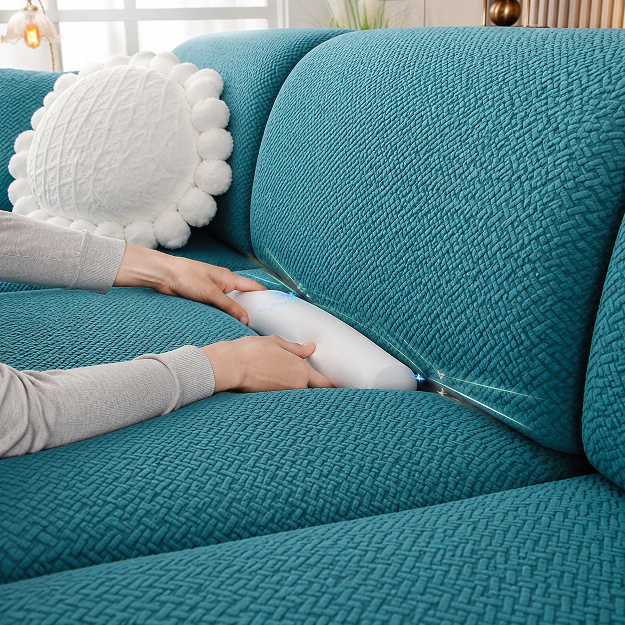 Fabric Sofa Hat Light Luxury Full Cover Elastic Cover