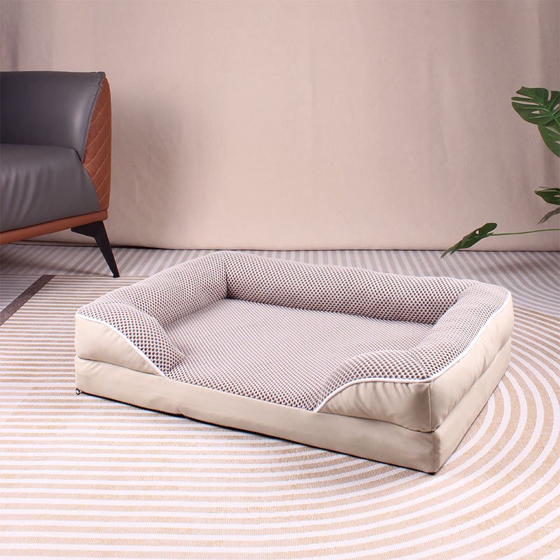 โซฟาสุนัขทรงสี่เหลี่ยมสำหรับทุกฤดูกาล