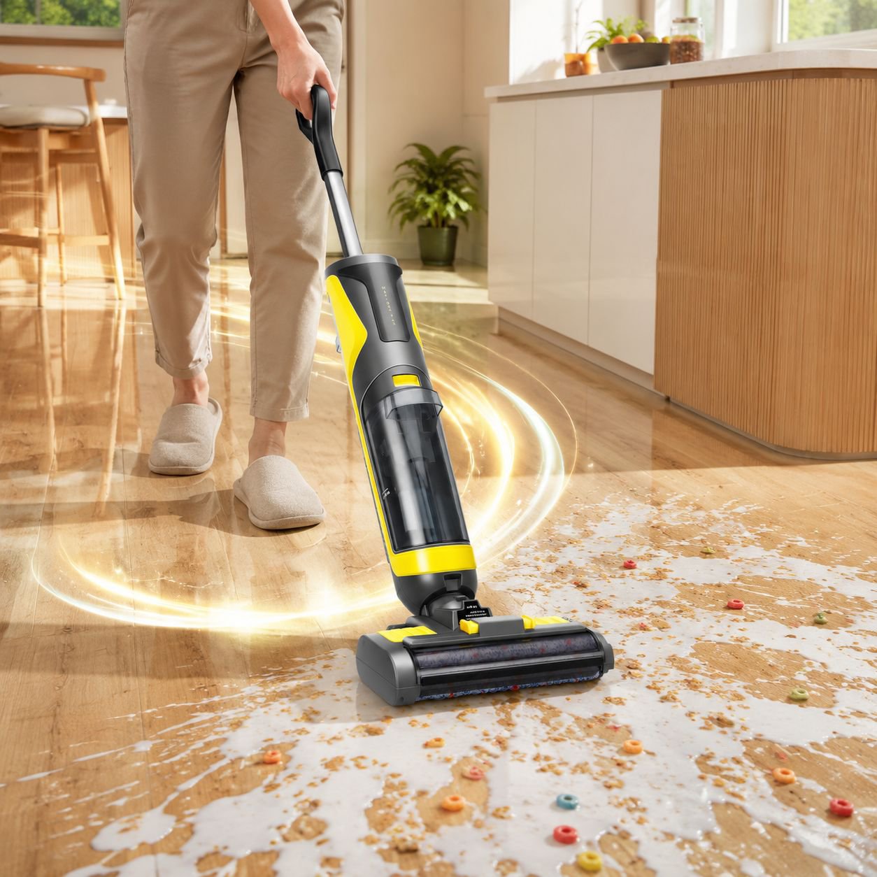 Wireless Portable Handheld Vacuum Cleaner Wet and Dry Rechargeable for Home