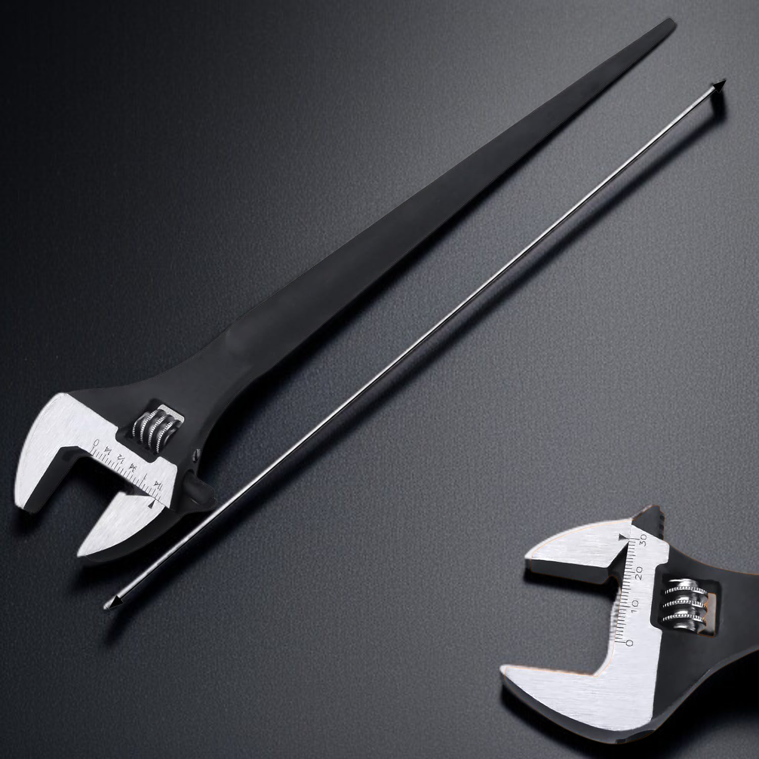 멀티액티브렌치 뾰족꼬리 디자인