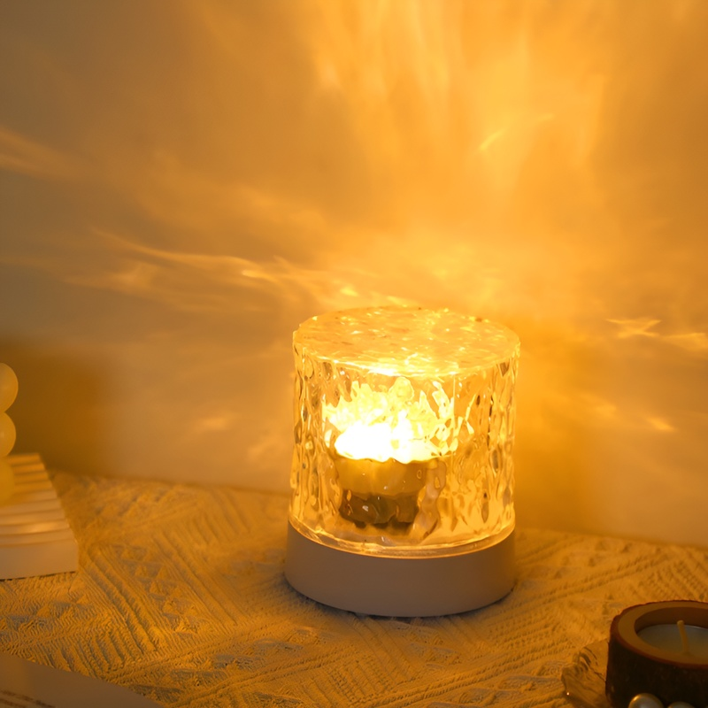 ベッドサイドのナイトライト