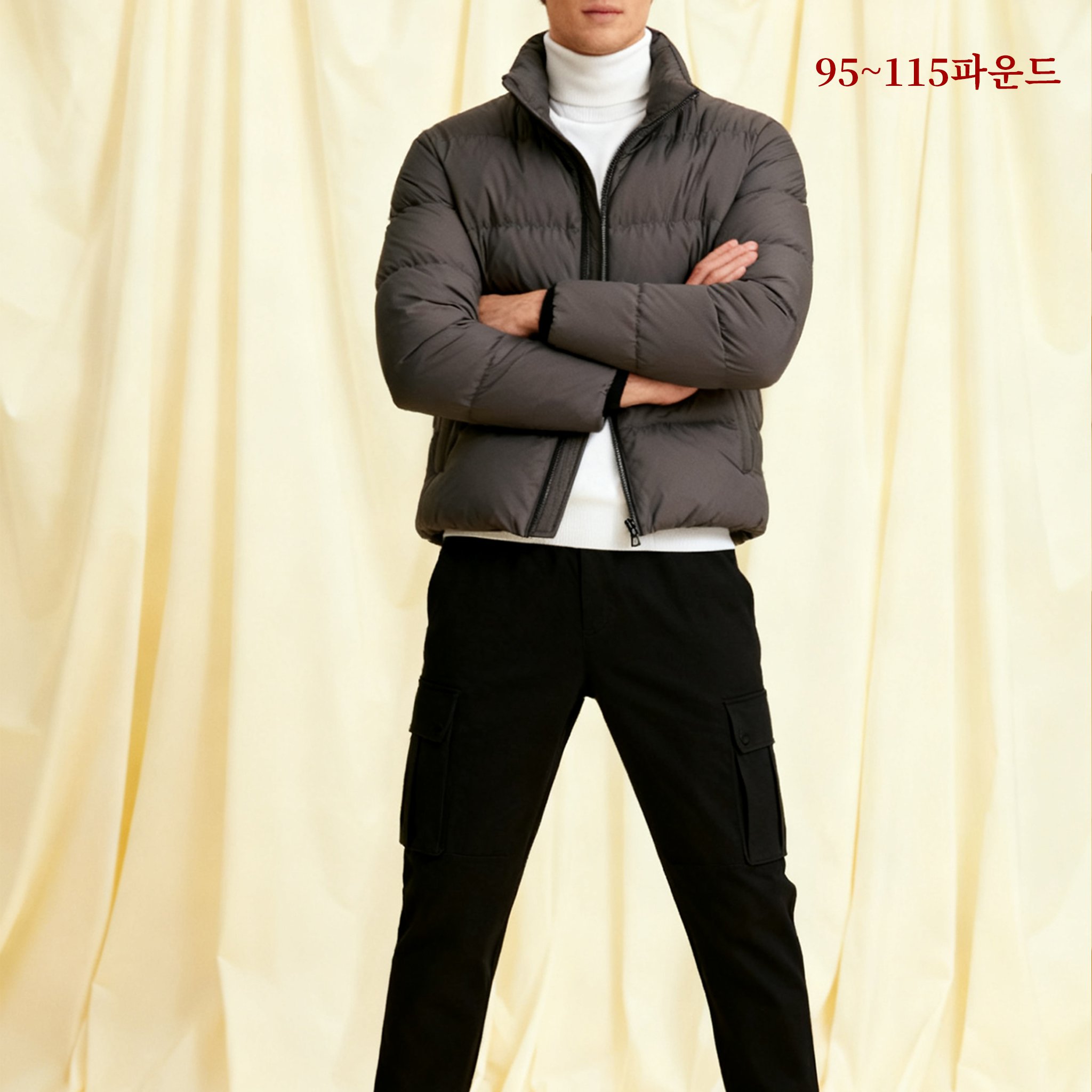 겨울 숏 패딩 패션 스타일