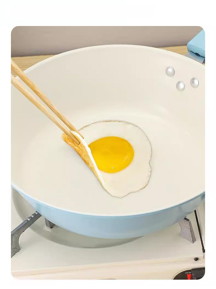 久燒不黃陶瓷不沾鍋