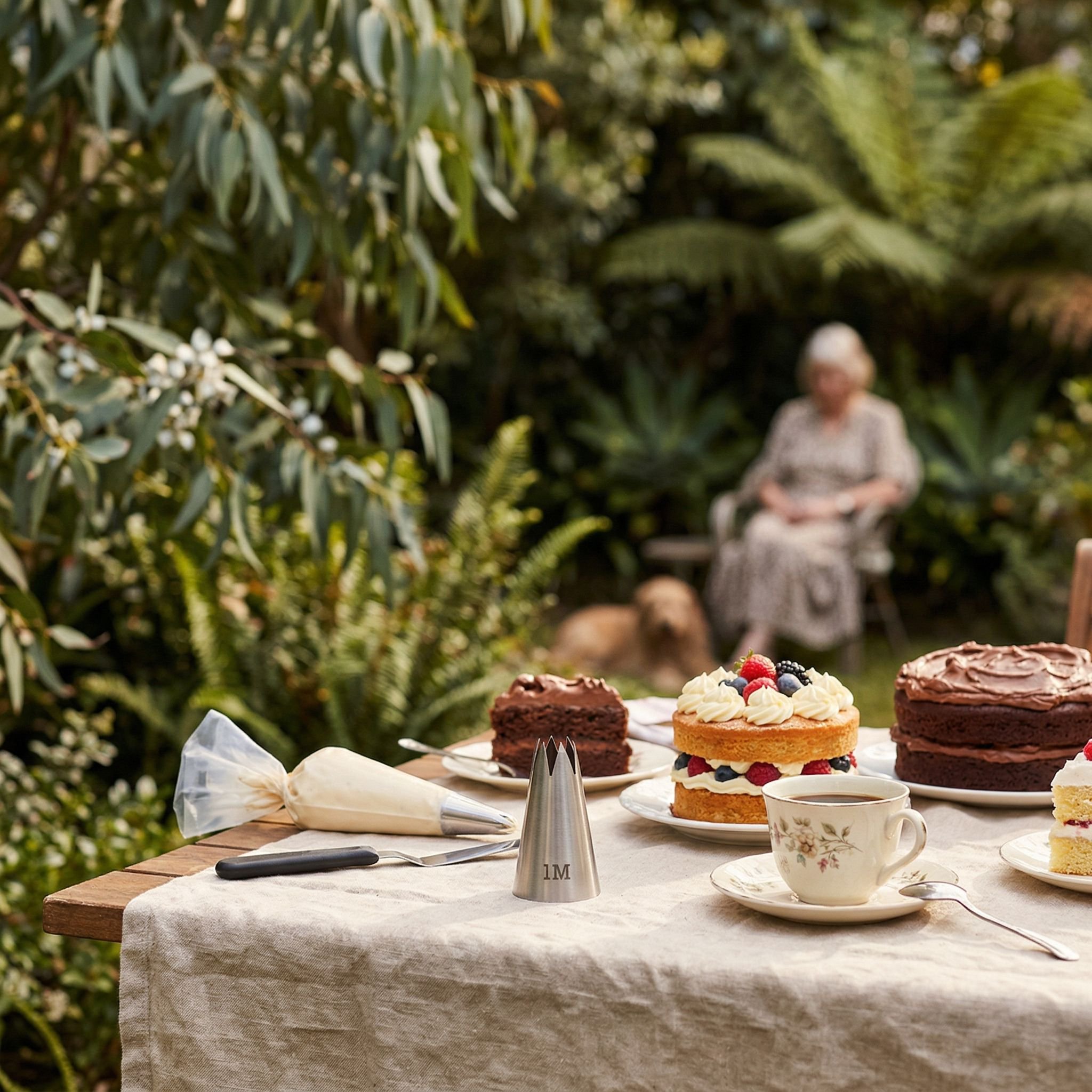 ステンレス製クリーム絞り口セット