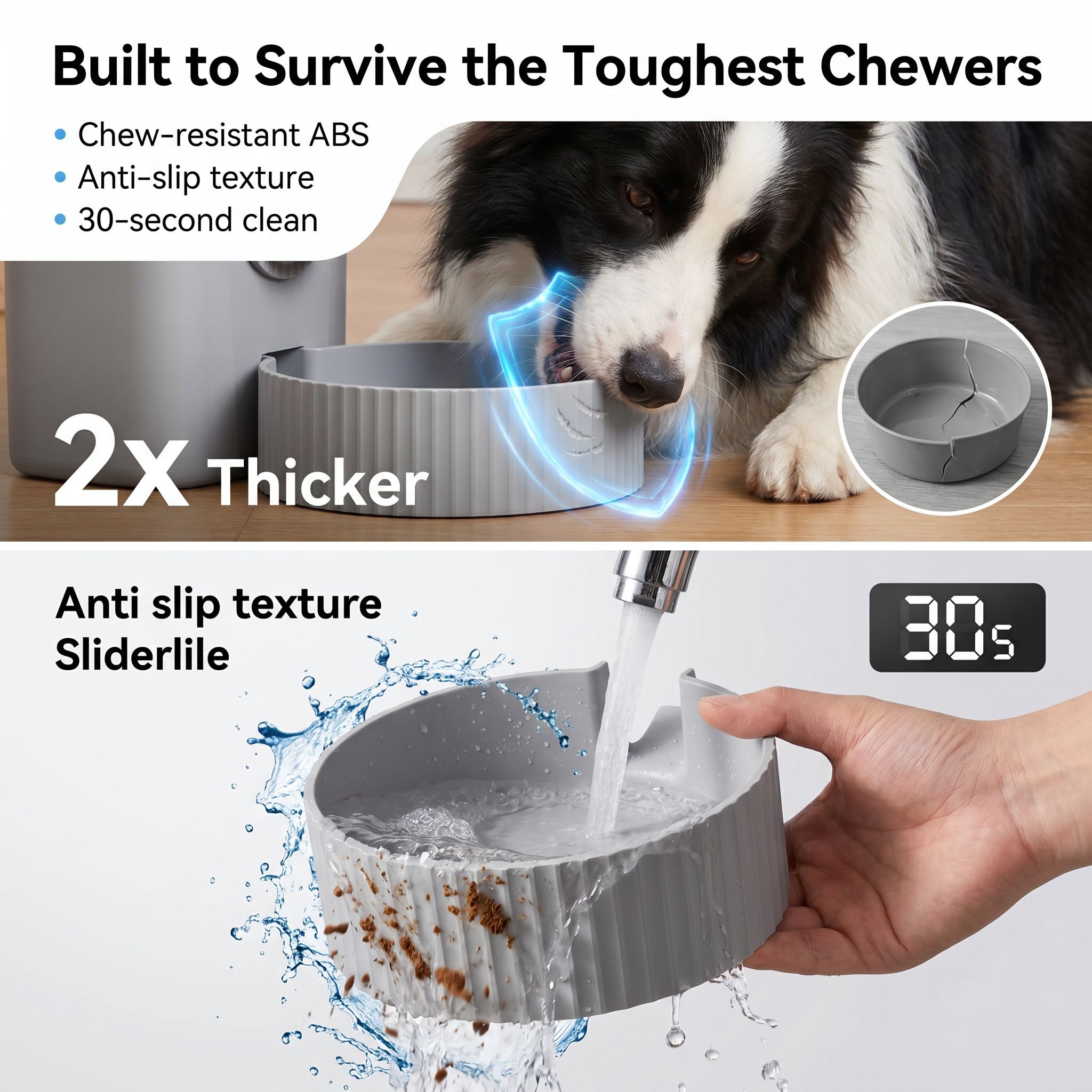 Universal Hanging Water Bottle and Automatic Feeder for Cats and Dogs