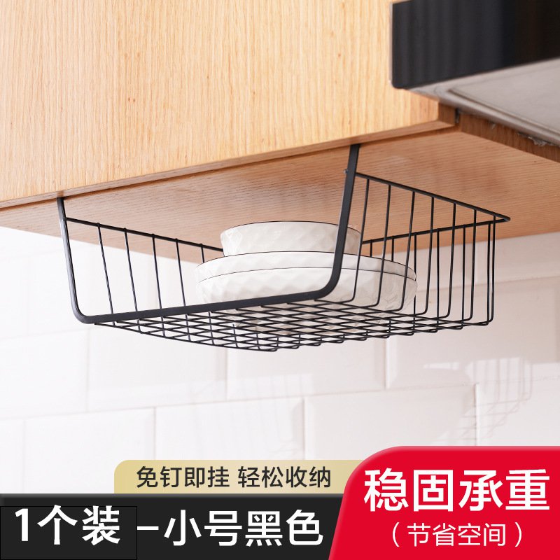 ドリル不要のキッチン収納用吊り下げラック