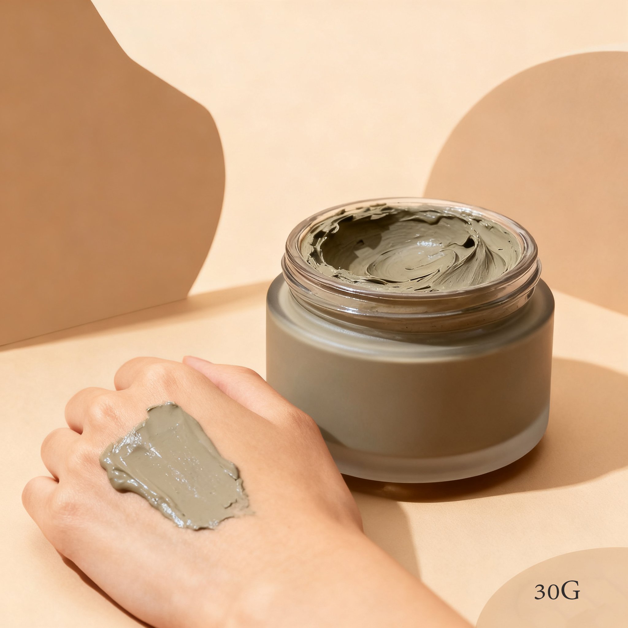 เนื้อมาส์กโคลนคุณภาพสูงสำหรับผิวหน้า