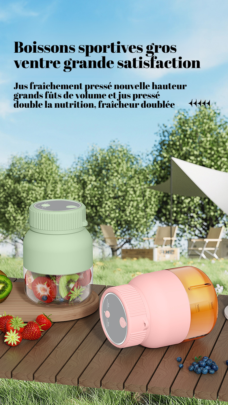 Presse-agrumes extérieur portable pour usage quotidien