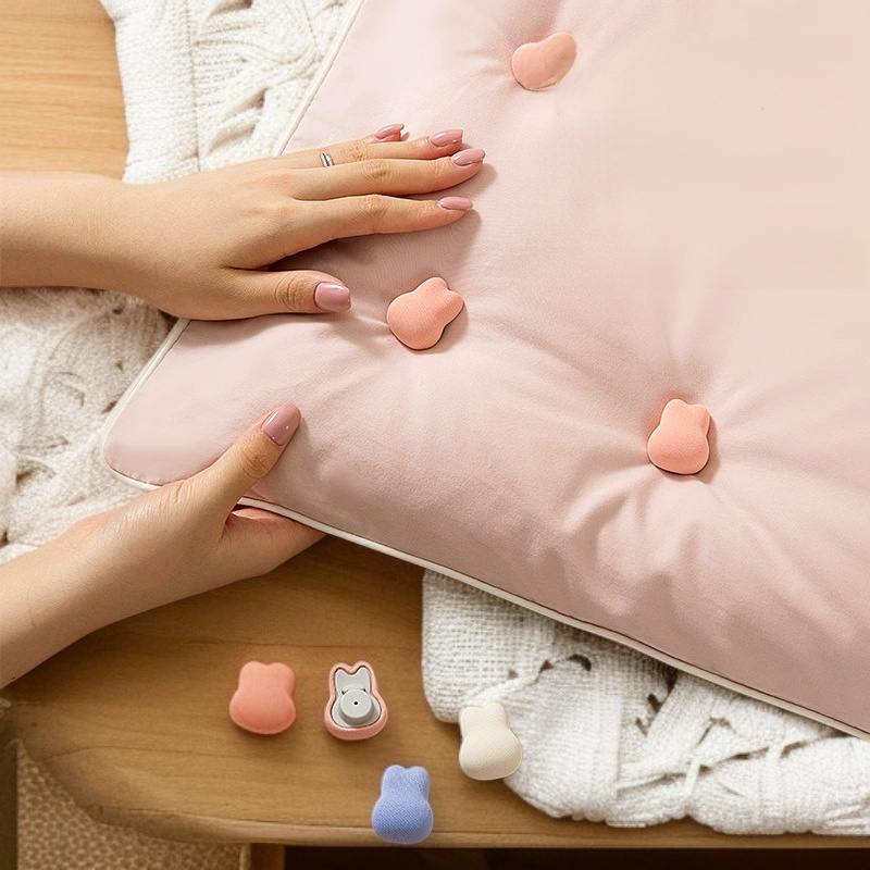 Bezestopý zapínání na prošívanou deku