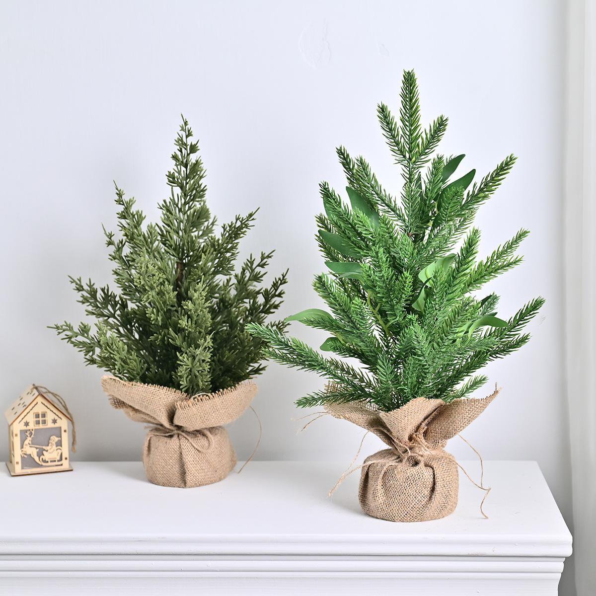 Mini-Weihnachtsbaum-Tischdekoration