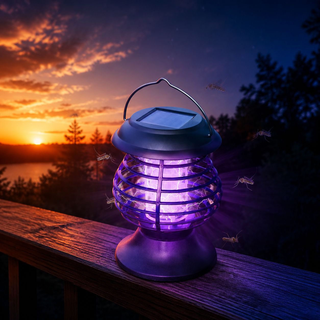 Flexible Mückenlampe für Camping und Outdoor