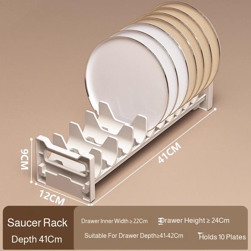 Kitchen drawer divider cabinet dish storage rack bowl and chopsticks plate storage box cutlery dish 