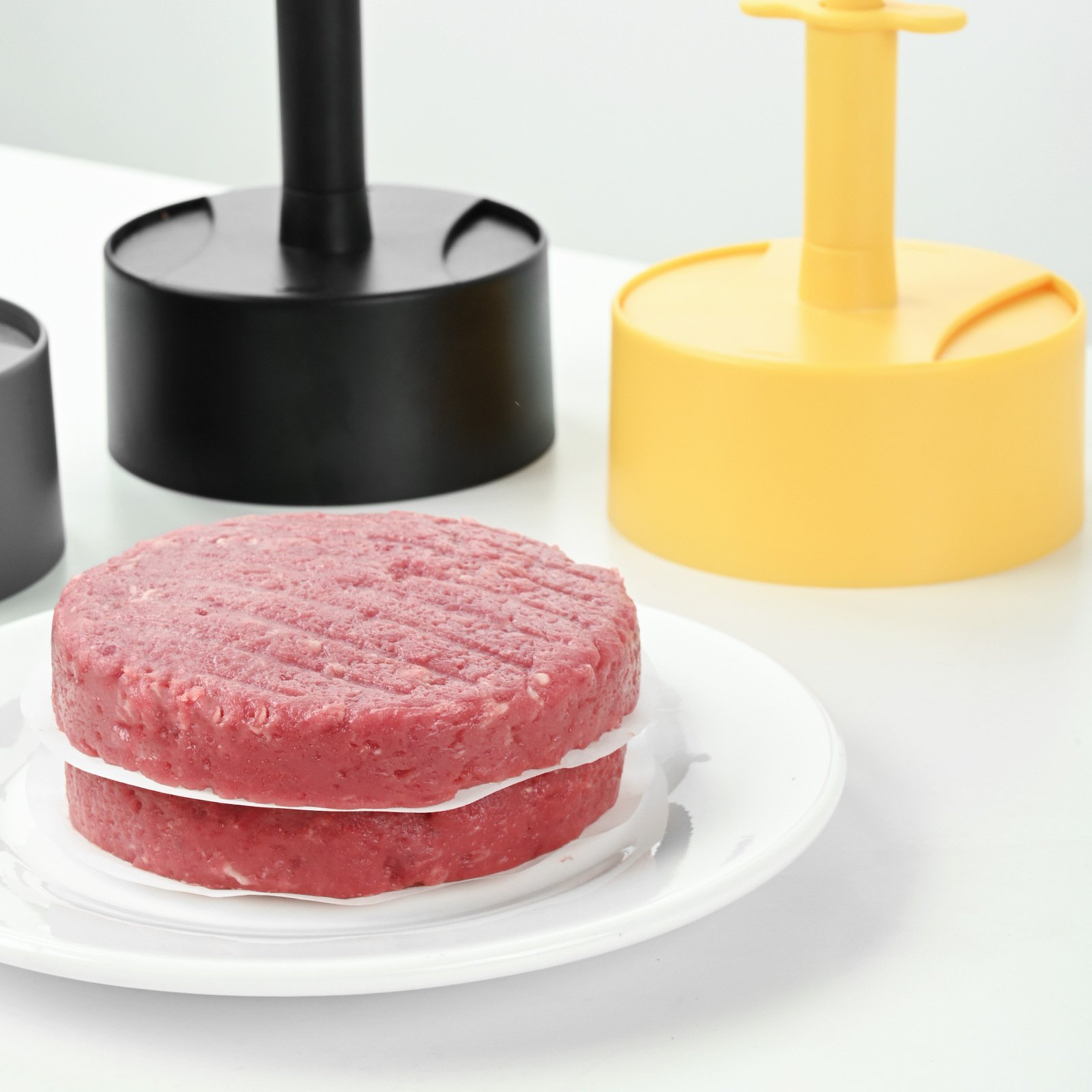 圓形漢堡肉饼壓製器