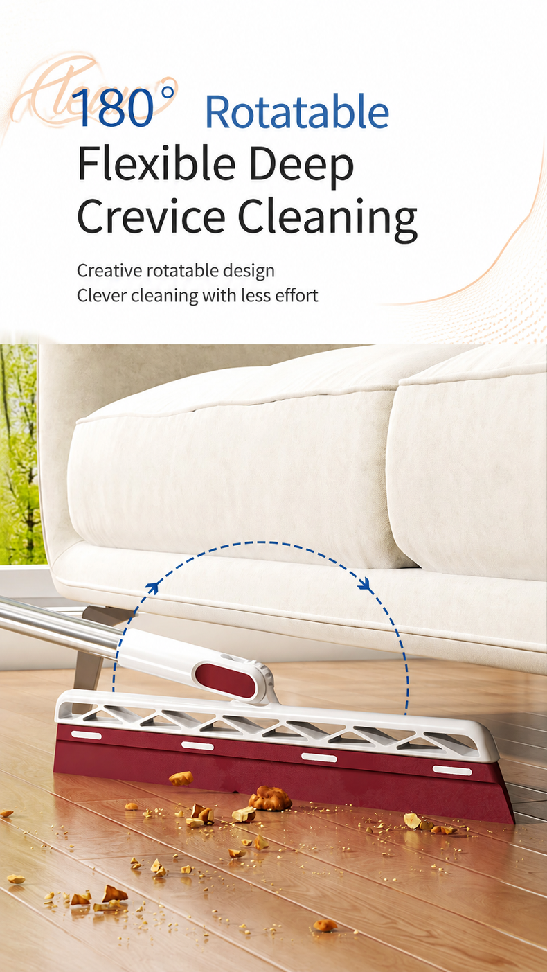 JMY durable and lightweight cleaning broom