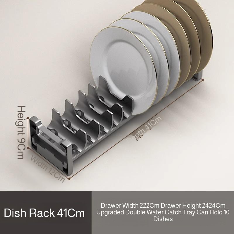 Kitchen drawer divider cabinet dish storage rack bowl and chopsticks plate storage box cutlery dish 