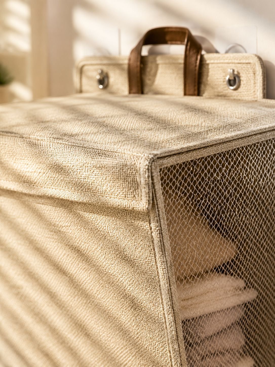 Stylish Foldable Storage Basket for Space Saving