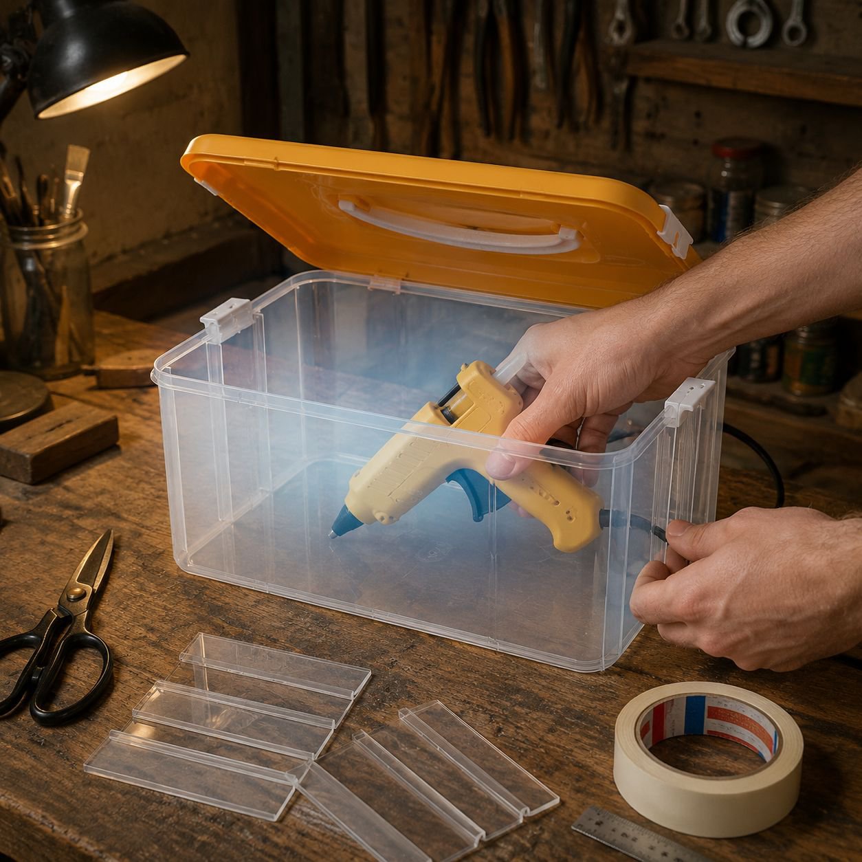 Organizador transparente para juguetes y accesorios