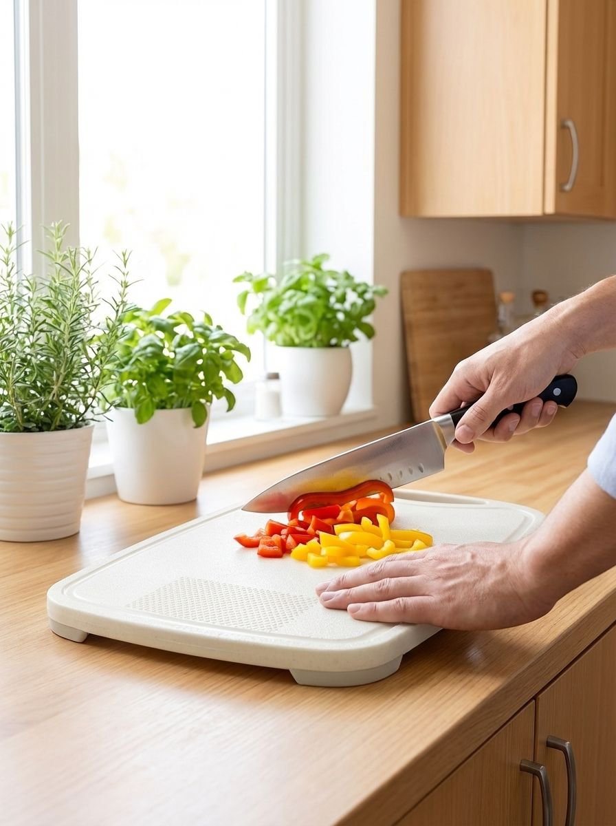 Platzsparende und sichere Messeraufbewahrung