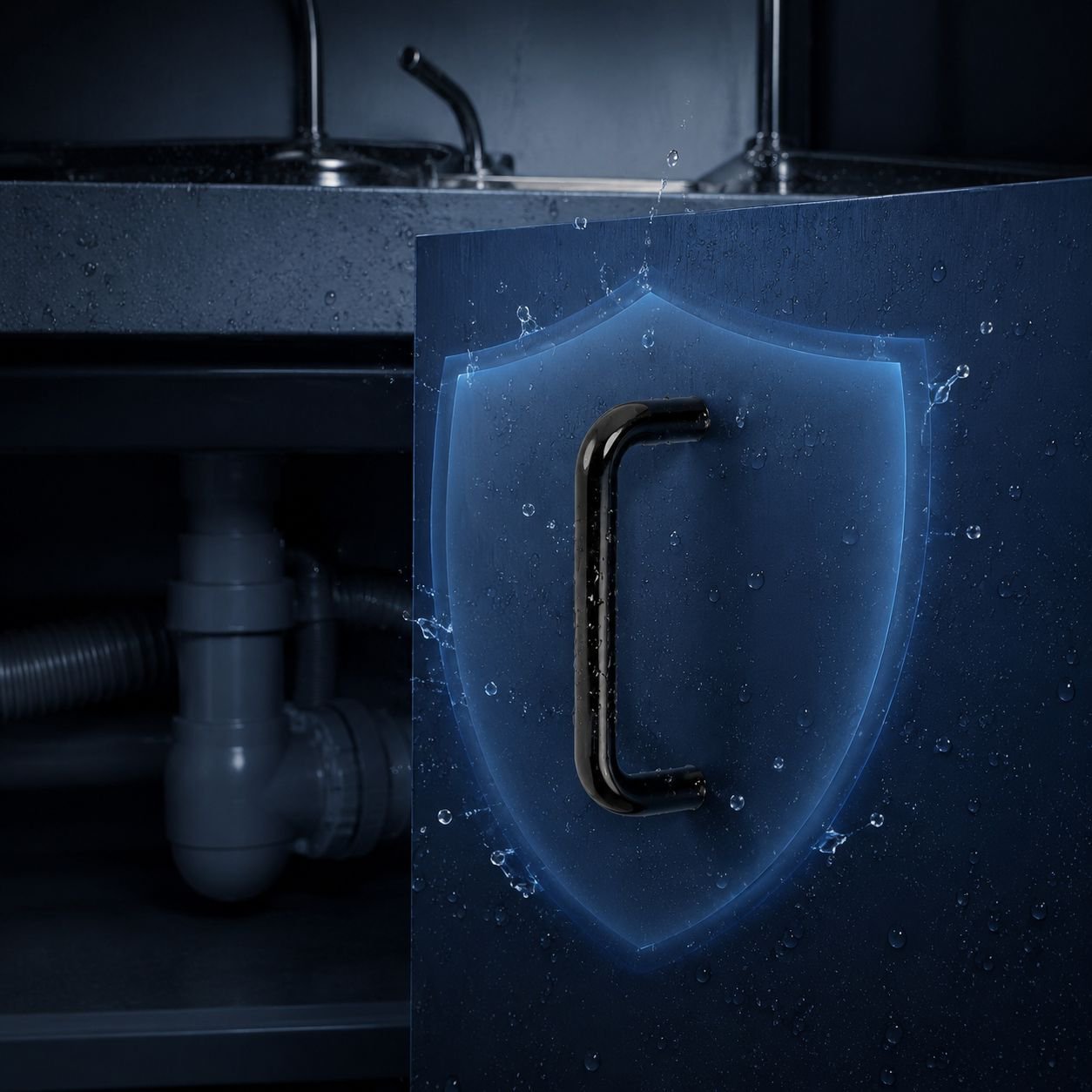 Non-conductive insulated handle for safety applications